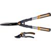 Bricoferr Set di 2 forbici tagliasiepi con lama ondulata 10 / potatura BYPASS