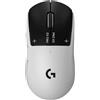 Logitech G PRO X2 SUPERSTRIKE mouse Gaming Mano destra RF Wireless + USB Type-C Ottico 44000 DPI [910-007776]