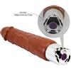 DILDOS PRETTY LOVE - VIBRATORE PRO REALISTICO 23,5 CM Ø 4,8 CM MARRONE