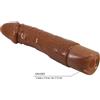 DILDOS PRETTY LOVE - DONALD VIBRATORE REALISTICO 19,5 CM Ø 4 CM MARRONE