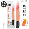MR. INTENSE HIGH TECH Vibratore Realistico Multifunzione 24 Cm Riscaldante E Movimento Up&Down Silicone Liquido - Mr Intense