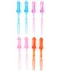 DIABLO PICANTE, DIVERTY SEX Stuzzicadenti Divertenti Forma Pene 8 Pezzi Multicolore Plastica - Diverty Sex