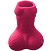 DIABLO PICANTE, DIVERTY SEX Bicchiere Da Shot Divertente Forma Pene Fucsia Plastica 1 Pezzo - Diverty Sex