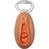 DIABLO PICANTE, DIVERTY SEX Apribottiglie Divertente Forma Vagina Naturale Color Carne Metallo Plastica - Diablo Picante