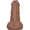 DIABLO PICANTE, DIVERTY SEX Gadget Antistress Realistico Forma Pene 15 Cm Mulatto Morbido