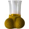 DIABLO PICANTE, DIVERTY SEX Bicchiere Da Shot Oro Forma Divertente Addio Al Celibato/Nubilato