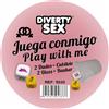 DIABLO PICANTE, DIVERTY SEX Dadi Erotici Da Gioco Con Bicchiere 2 Pezzi Plastica 30mm - Diverty Sex