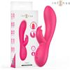 INTENSE, INTENSE HIGH TECH Vibratore Rabbit Riscaldante Tammy 9 Vibrazioni Rosa Silicone - Intense