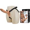 PRETTY LOVE, PRETTY LOVE MALE Strap-On Classico Realistico Cavo 18 Cm Pelle Chiara Silicone - Pretty Love