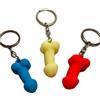 DIABLO PICANTE, DIVERTY SEX Portachiavi Divertente Fosforescente Forma Pene Silicone Colori Assortiti - Diverty Sex