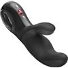 FUN FACTORY Vibratore Rabbit Miss Bi Stimolazione Punto G E Clitoride Nero Silicone 17 Cm - Fun Factory