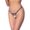 CHILIROSE, CHILIROSE PANTIES THONGS Perizoma Sexy Micro Rete Nero Regolabile L/XL - Chilirose