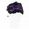 KINK, KINK MASKED ALLURE Maschera Per Occhi In Pizzo Viola Nero 22,5x11 Cm - Kink
