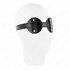 KINK, KINK MASKED ALLURE Maschera Copribenda Regolabile In Pelle Nera 5.9 Cm - Kink