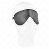 KINK, KINK MASKED ALLURE Maschera Copriocchi In Pelle Nera 19,5x7,5 Cm - Kink
