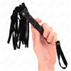 KINK, KINK IMPACT TOUCH Mini Frusta In Camoscio Nero 30 Cm - Kink