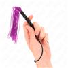 KINK, KINK IMPACT TOUCH Mini Frusta In Silicone Con Perline 26 Cm Viola - Kink