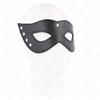 KINK, KINK MASKED ALLURE Maschera Fetish Per Occhi 4 Rivetti Pelle Nera Taglia Unica - Kink