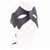 KINK, KINK MASKED ALLURE Maschera BDSM Per Giochi Di Ruolo In Pelle Nera 34x12 Cm - Kink