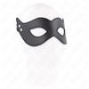 KINK, KINK MASKED ALLURE Maschera BDSM In Similpelle Con Rivetti 26x8 Cm Nera - Kink