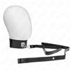 KINK, KINK COLLAR GAG Collare Bondage Con Guinzaglio Regolabile Nero Pelle Sintetica 116 Cm - Kink