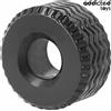 ADDICTED TOYS Anello Per Il Pene Extra Spesso Nero Silicone 58 Mm - Addicted Toys