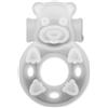 CASUAL LOVE - 26 ANELLO VIBRATORE CONIGLIETTO TRASPARENTE