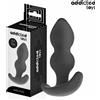 ADDICTED TOYS Plug Anale Classico Grande 11,7 Cm Silicone Nero - Addicted Toys