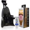 FLESHLIGHT Masturbatore Maschile Stamina Go Training Unit Lady + Lancio Universale + Lubrificante 50ml - Fleshlight