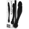 BLACKSILVER Dildo Realistico Stimolatore Punto G E Prostata 18 Cm Nero Silicone - BlackSilver
