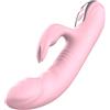 ARMONY, ARMONY VIBRATORS Vibratore Rabbit Riscaldante Rosa Silicone 21 Cm - Armony