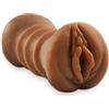 FETISH FANTASY EXTREME, PIPEDREAMS Masturbatore Realistico Doppia Entrata Vagina E Ano Marrone 14 Cm - Pipedream