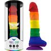 MYTHOLOGY, MYTHOLOGY FANTASY DILDO Dildo Fantasy Grande Arcobaleno 19,5 Cm Silicone Con Ventosa - Mythology