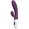 PRETTY LOVE, PRETTY LOVE FLIRTATION Vibratore Rabbit Punto G 30 Vibrazioni Viola Silicone - Pretty Love