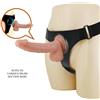 PRETTY LOVE Strap-On Classico Con Dildo Realistico 19 Cm Color Carne Gomma TPR - Pretty Love