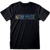 One Piece Maglietta a Maniche Corte Unisex Nero