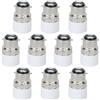 Odoukey 10pcs B22 a E14 Convertitore convertitore convertitore Adattatore B22 a E14 Lampada Lampada Lampada Adattatore Convertitore Convertitore B22 in E14 Adattatore Light Adattatore Convertitore Base Socke