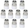 Naisicatar 10pcs B22 a E14 Lampada convertitore convertitore Adattatore lampadina B22 a E14 VITE LED LAMPA LAMPATURA Adattatore Convertitore Convertitore B22 a E14 Convertitore di base dell'adattatore di luce E