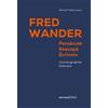 Alfred Pr&eacut Fred Wander: Persécuté, Rescapé, Écrivain Une Biogra (Tascabile)
