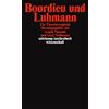 Bourdieu U. Luhmann - (German Import) Book NUOVO