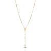 Donipreziosi Collana Rosario Unisex in Acciaio Inox - Rosario Classico Uomo Donna con Croce Pendente, Nickel Free - Catena 50+5 cm Disponibile in Vari Colori: Oro, Argento, Oro e Nero, Nero e Argento