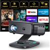 Acer Proiettore Portatile per Android 4K 25000 Lumen Autofocus Trapezoidale HD WiFi 6