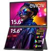 Monitor Triplo 15.6" FHD IPS USB‑C Plug&Play 100% sRGB per Mac o per Windows Via