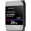 WESTERN DIGITAL WUH722222ALE6L4 WD ULTRASTAR HC580 24TB SATA 3.5