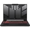 ASUS TUF Gaming A15 FA507 Notebook Gaming, 15,6 ", processore AMD Ryzen 7 7435HS, NVIDIA GeForce RTX™ 4060, RAM 16 GB, 512 GB SSD, Grigio siderale, Windows 11 Home