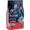 MONGE BWILD LOW GRAIN ALL BREEDS CANE PUPPY AND JUNIOR CERVO 12Kg