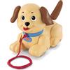 Fisher-Price - Piccolo Snoopy, cucciolo con guinzaglio da portare in giro, muove le orecchie, scondinzola e abbaia, perfetto per imparare a camminare, giocattolo per bambini, 12+ mesi, H9447