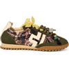 GIO+ CIELOX14 SNEAKERS DONNA PELLE COMBI GREEN PAILETTES
