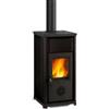 La Nordica Extraflame Stufa a legna la nordica extraflame tea nera 7 kw