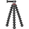 JOBY GorillaPod 500 Action, Mini Treppiede Flessibile con Attacco a Snodo per GoPro, 360° e Altre Action Camera, Portata Max 500 g, JB01516-BWW